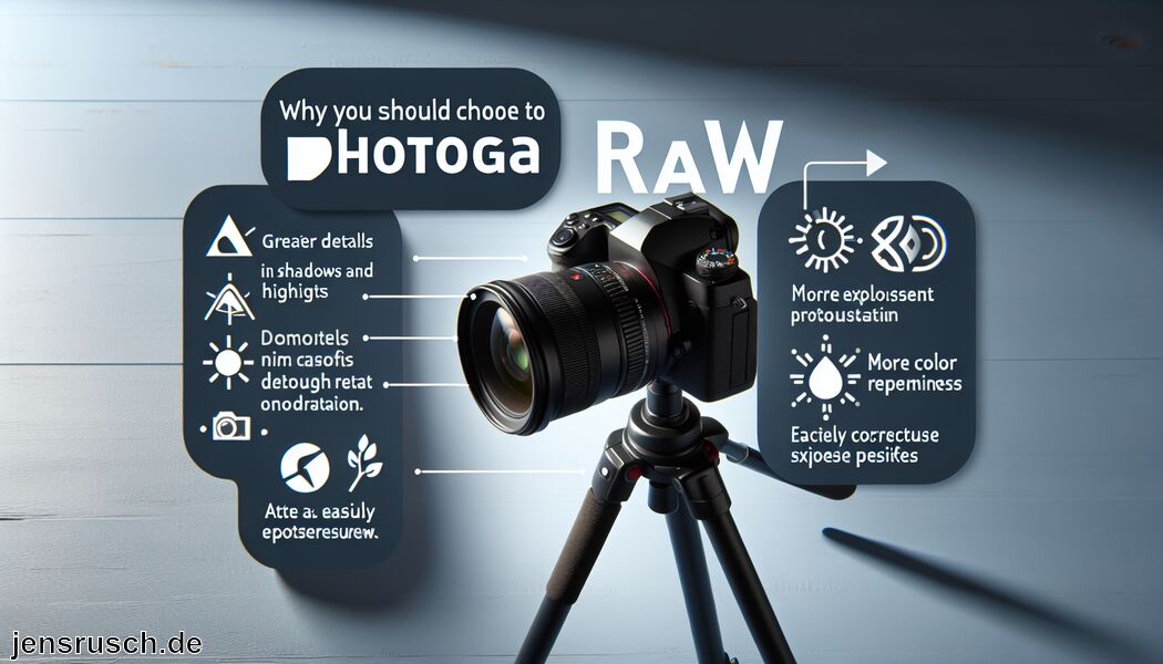 Ideal für Großformatdruck und Präsentationen - Warum in Raw fotografieren